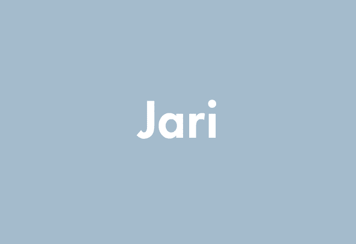 Jari meaning