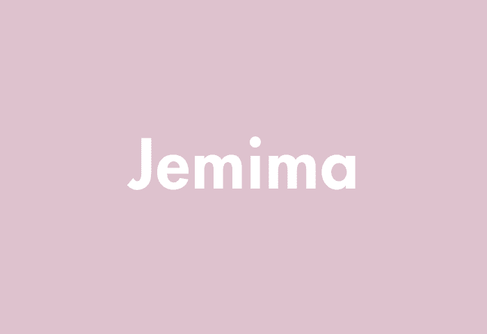 Jemima meaning