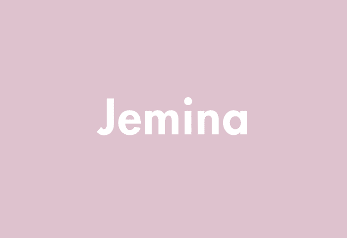 Jemina meaning