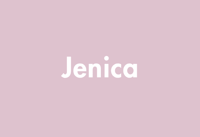 Jenica meaning