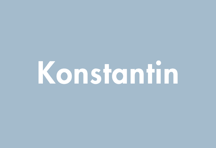 Konstantin meaning