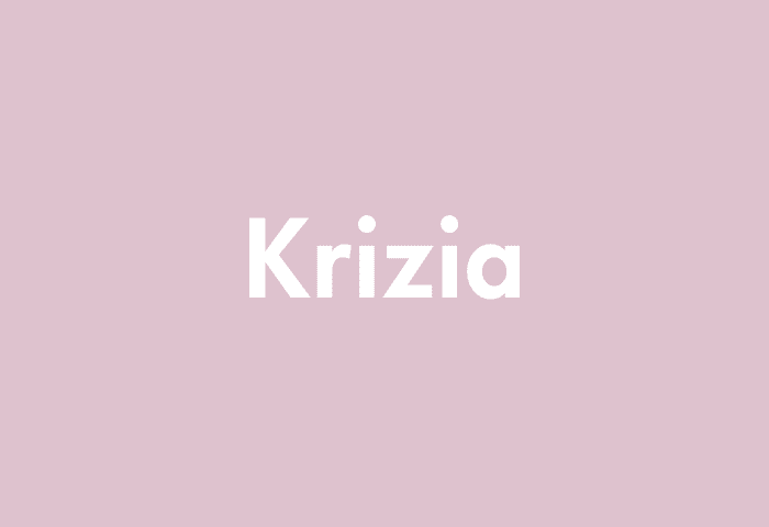 Krizia meaning