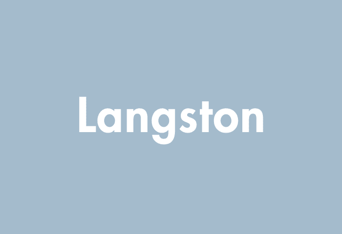 Langston meaning