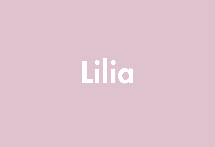 Lilia meaning