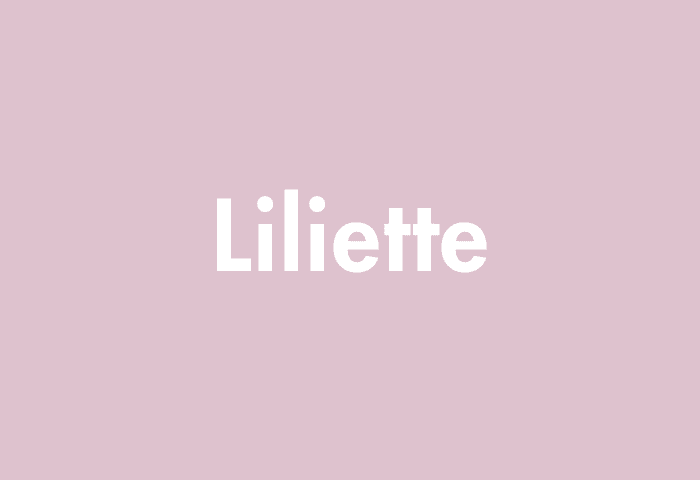 Liliette meaning