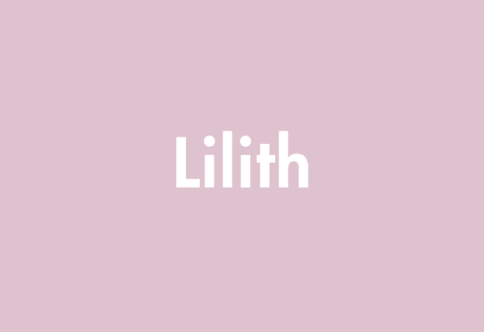 Lilith meaning