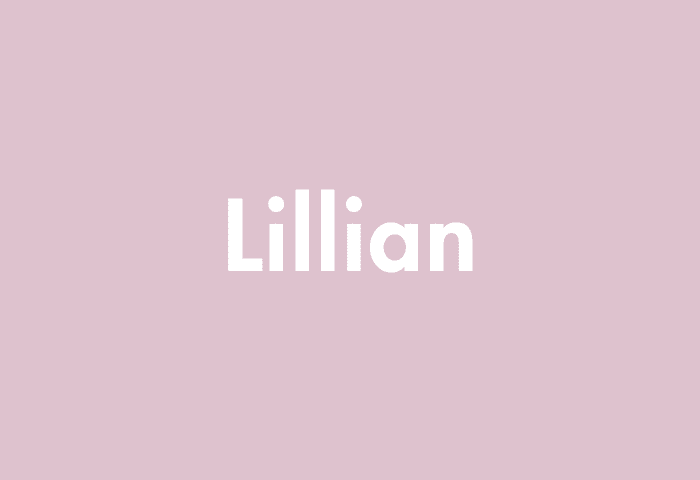 Lillian meaning