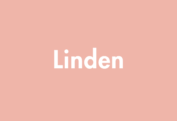 Linden meaning
