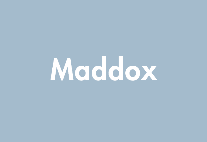 Maddox meaning