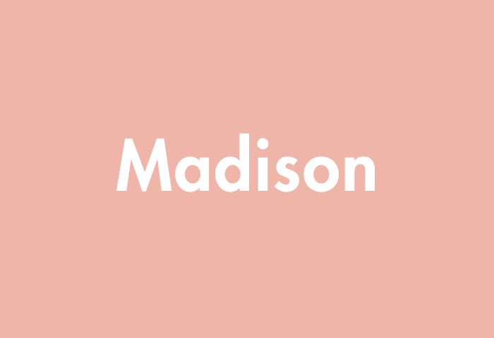 Madison meaning