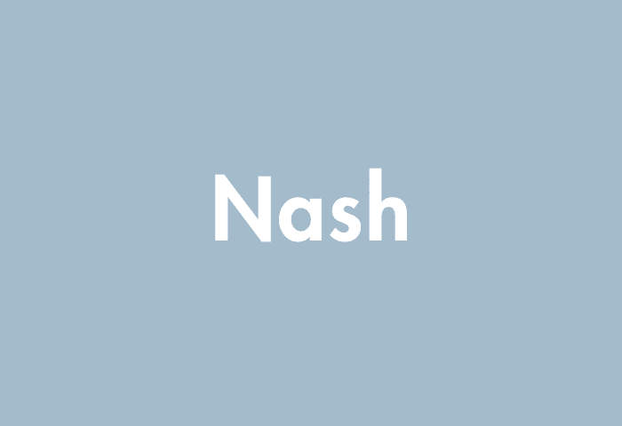 Nash meaning