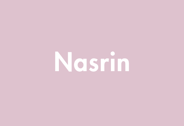 Nasrin meaning