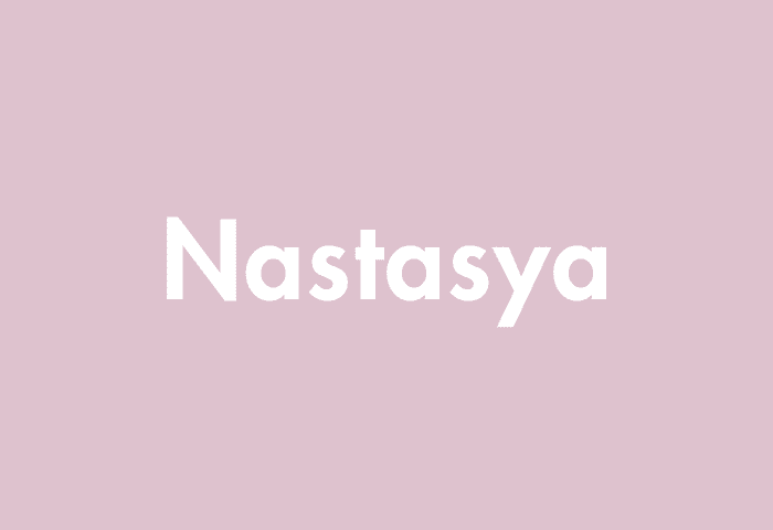 Nastasya meaning