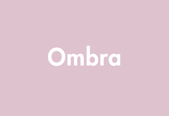 Ombra meaning