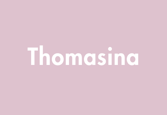 Thomasina meaning