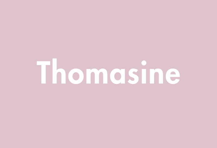 Thomasine meaning
