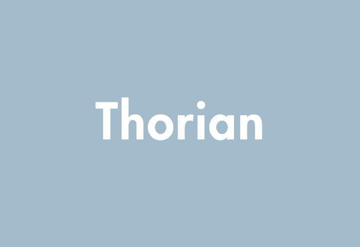 Thorian meaning