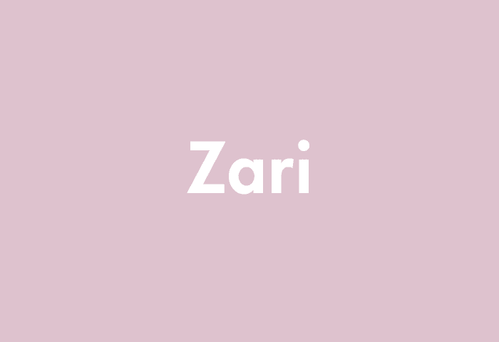 Zari meaning