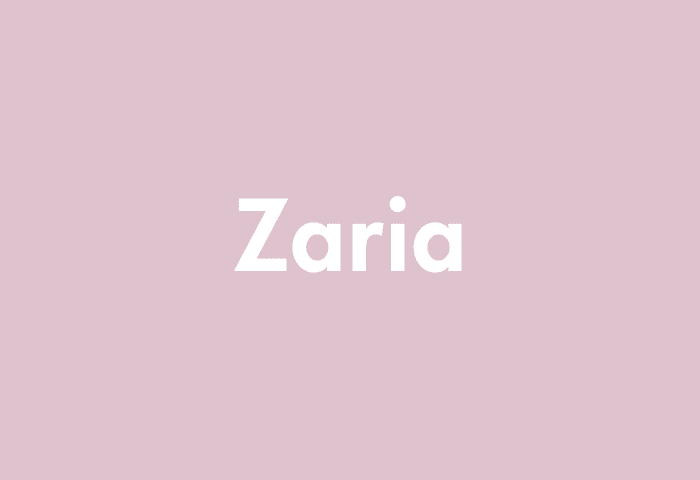 Zaria meaning