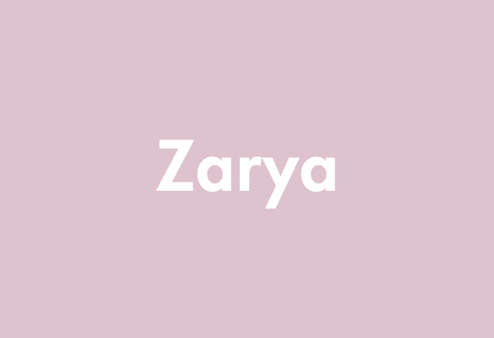 Zarya meaning