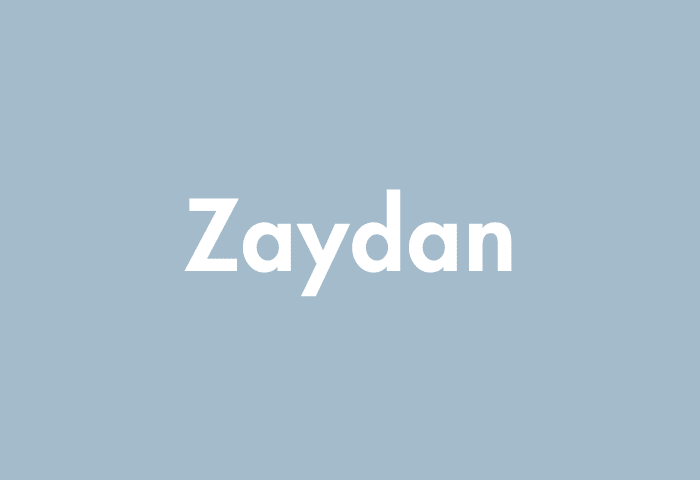 Zaydan meaning