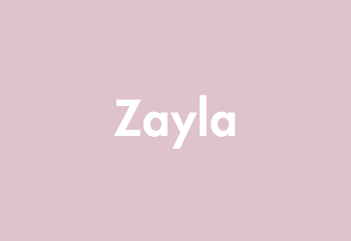 Zayla meaning