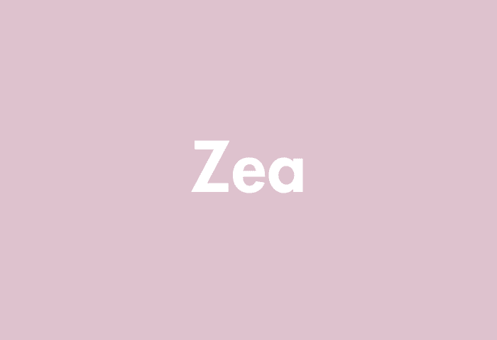Zea meaning