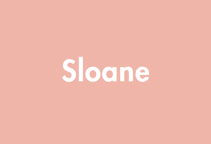 Sloane meaning