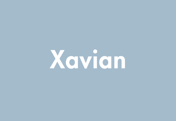 Xavian meaning