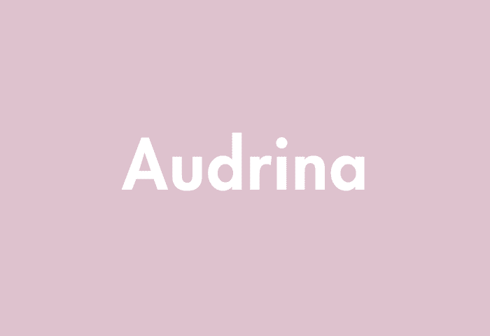 Audrina meaning