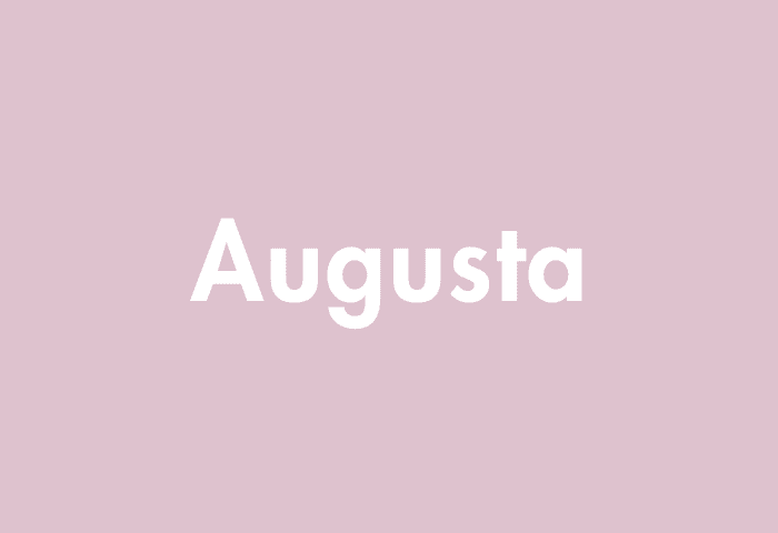 Augusta meaning