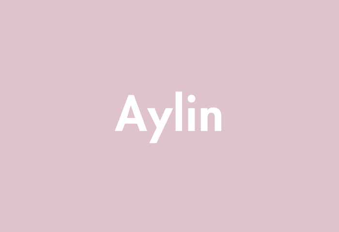 Aylin meaning