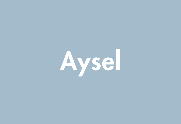 Aysel meaning