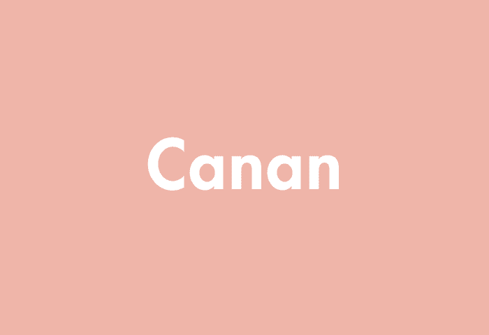 Canan meaning