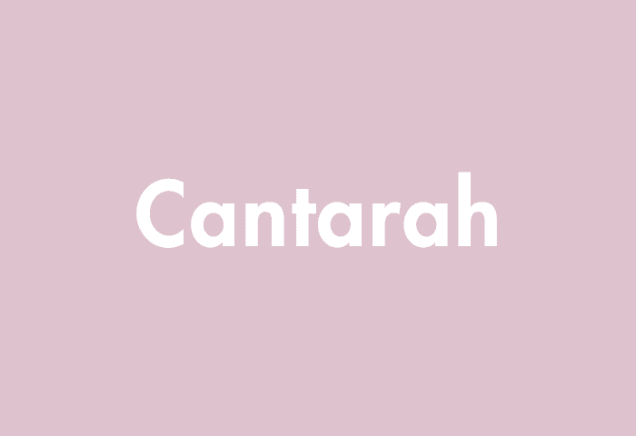 Cantarah meaning