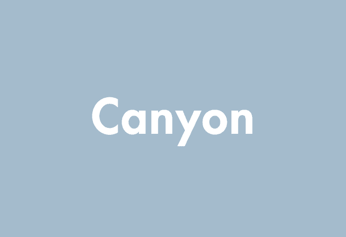Canyon meaning