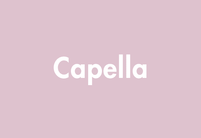 Capella meaning
