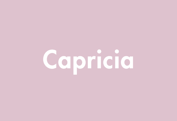 Capricia