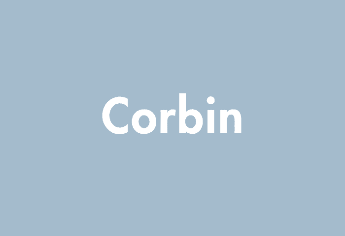 Corbin meaning