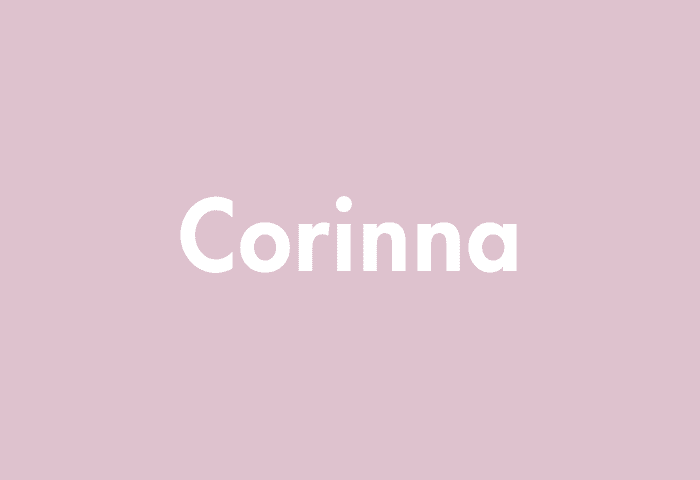 Corinna meaning
