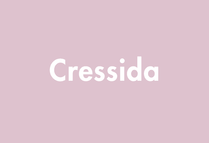 Cressida meaning