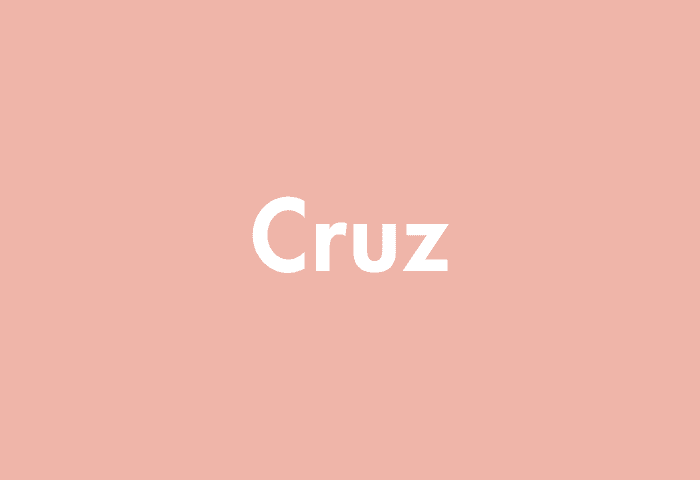 Cruz meaning