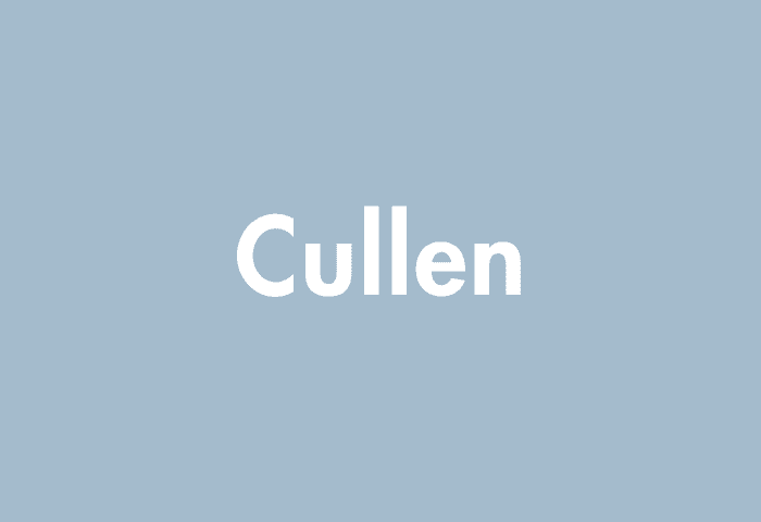 Cullen meaning