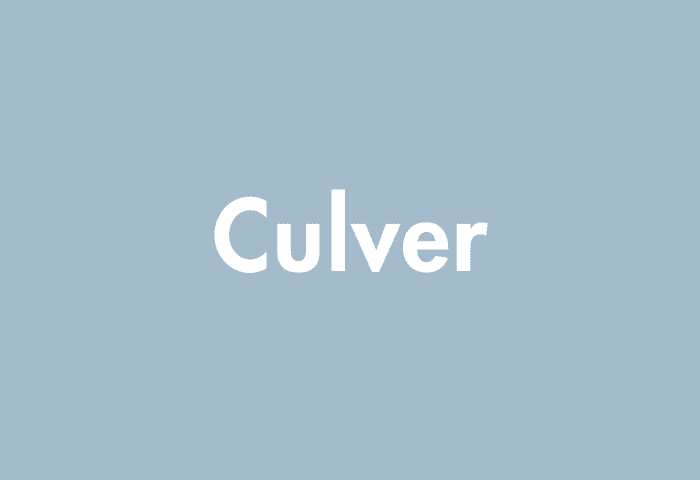 Culver meaning