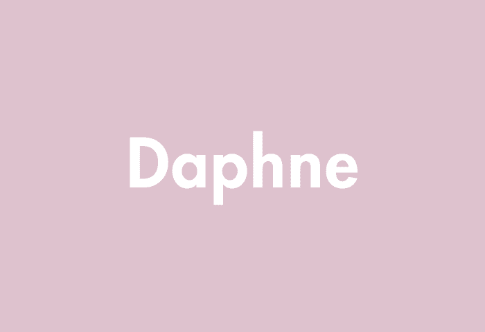 Daphne meaning