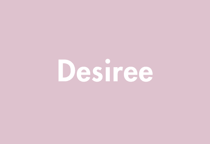 Desiree meaning