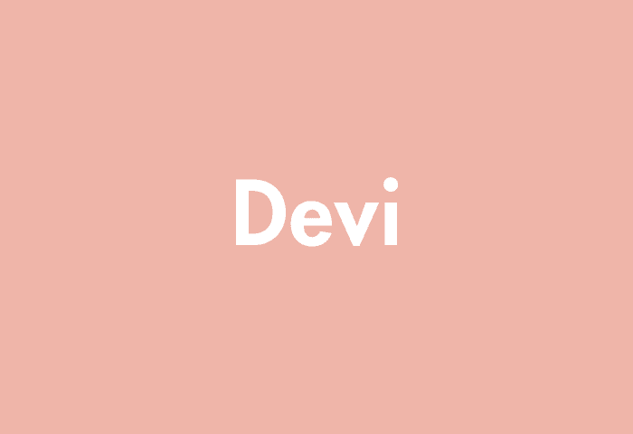Devi meaning