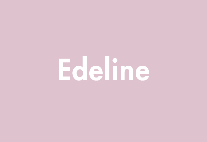 Edeline meaning