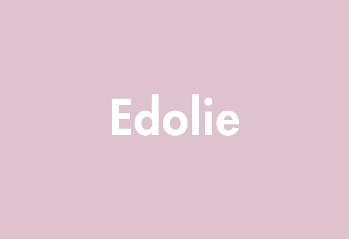 Edolie meaning