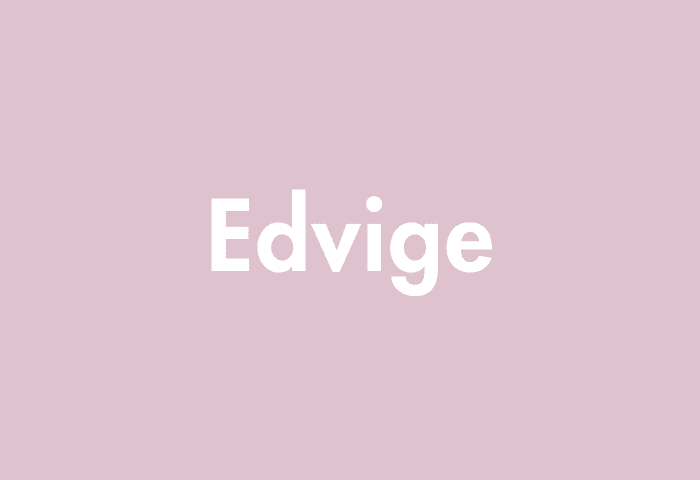 Edvige meaning